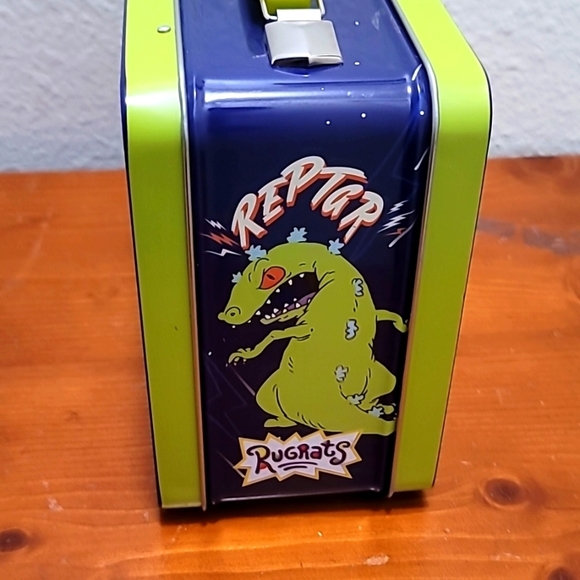 COLLECTABLE METAL NICKELODEON  RUGRATS LUNCH BOX - Picture 4 of 8